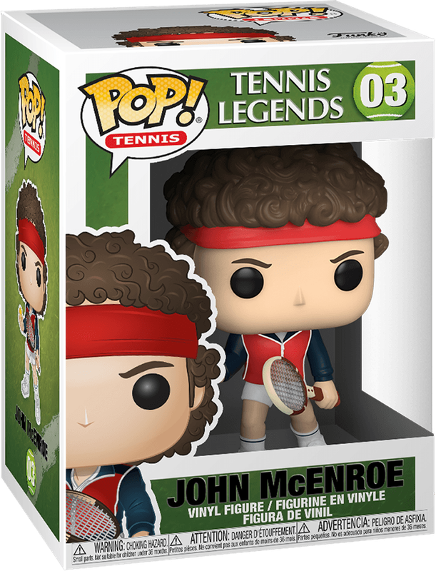 Funko Pop! Tennis 03 - John McEnroe Vinyl Figure (New) - Funko 440G