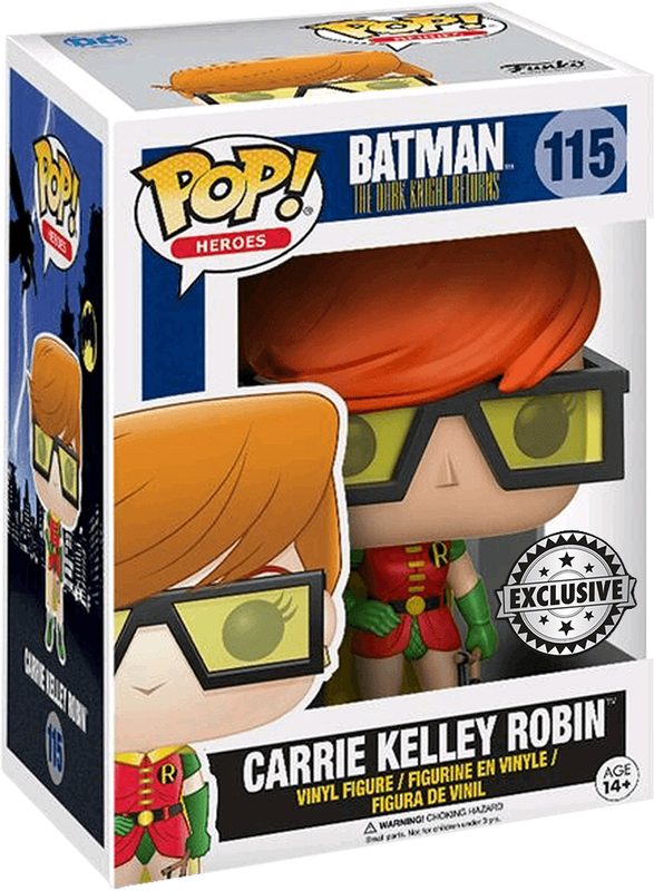 Funko Pop! Heroes 115: Batman: The Dark Knight Returns - Carrie Kelley Robin Vinyl Figure (New) -