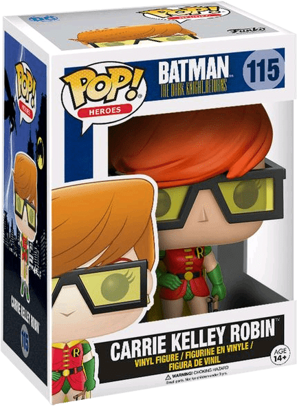 Funko Pop! Heroes 115: Batman: The Dark Knight Returns - Carrie Kelley Robin Vinyl Figure (New) -