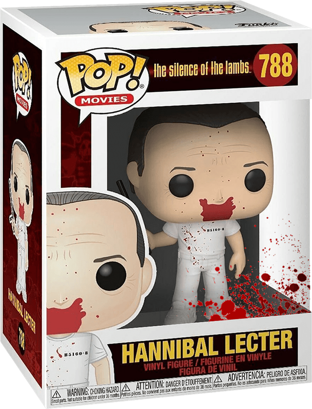 Funko Pop! Movies 788: The Silence of the Lambs - Hannibal Lecter wearing Jumpsuit Vinyl Figure