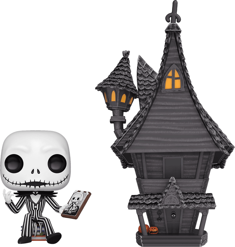 Funko Pop! Town 07: The Nightmare Before Christmas - Jack Skellington & Jack's House Vinyl Figure