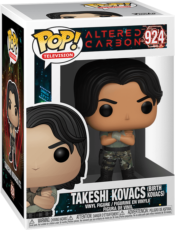Funko Pop! TV 924: Altered Carbon - Takeshi Kovacs Vinyl Figure (Birth Kovacs)(New) - Funko 440G