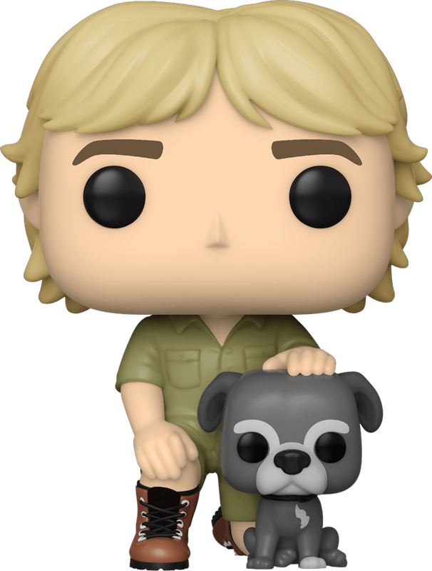 Funko Pop! TV 1105: Australia Zoo - Steve Irwin with Sui Vinyl Figure (New) - Funko 440G