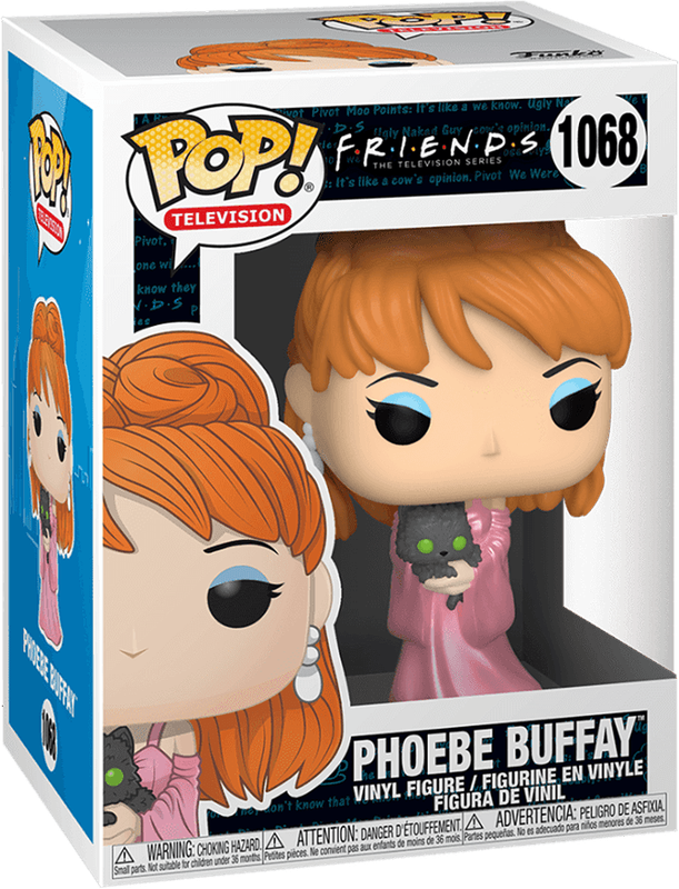 Funko Pop! TV 1068: Friends - Phoebe Buffay with Smelly Cat Vinyl Figure (New) - Funko 440G