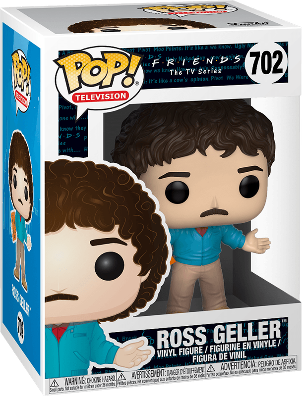 Funko Pop! TV 702: Friends - Ross Geller Vinyl Figure *See Note* (New) - Funko 440G