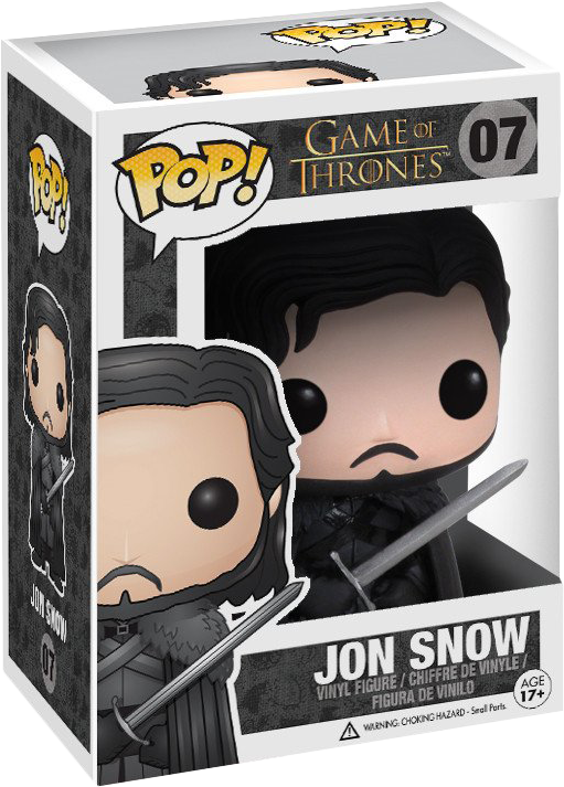 Funko Pop! Game of Thrones 07 - Jon Snow Vinyl Figure (New) - Funko 440G