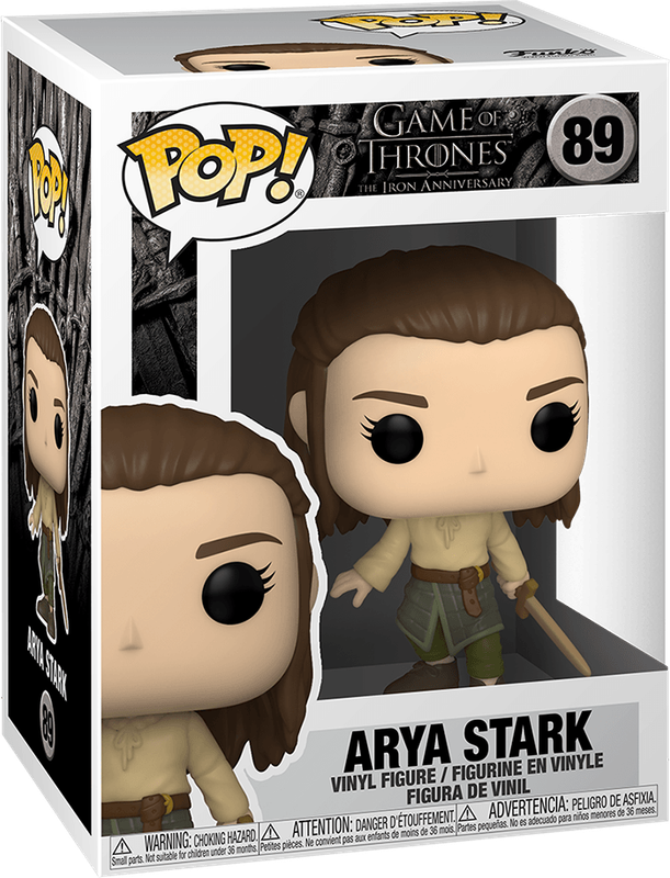 Funko Pop! Game of Thrones 89: The Iron Anniversary - Arya Stark Vinyl Figure (Training)(New) -