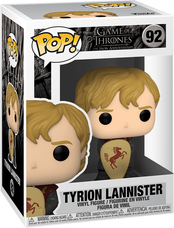 Funko Pop! Game of Thrones 92: The Iron Anniversary - Tyrion Lannister with Shield Vinyl Figure