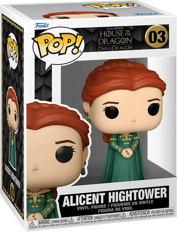 Funko Pop! House of the Dragon 03: Day of the Dragon - Alicent Hightower Vinyl Figure (New) - Funko