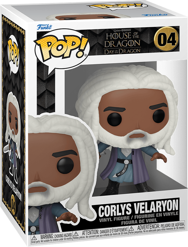 Funko Pop! House of the Dragon 04: Day of the Dragon - Corlys Velaryon Vinyl Figure (New) - Funko