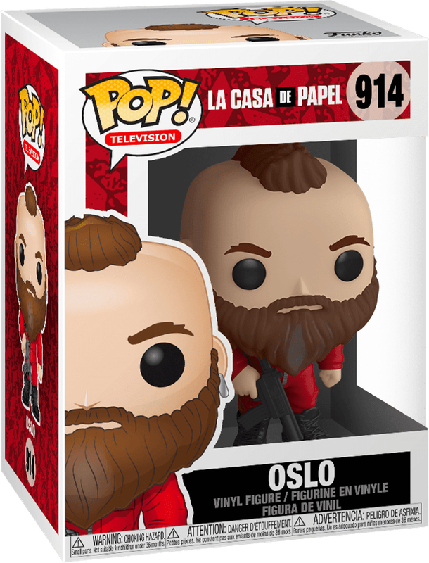 Funko Pop! TV 914: La Casa de Papel - Oslo Vinyl Figure (New) - Funko 440G