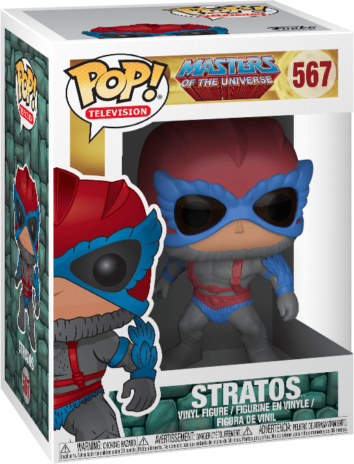 Funko Pop! TV 567: Masters of the Universe - Stratos Vinyl Figure (New) - Funko 440G