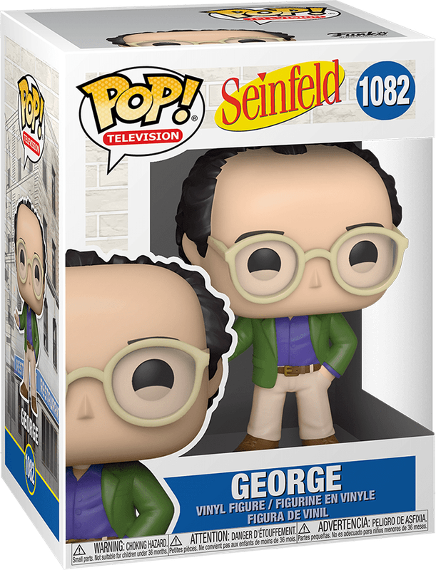 Funko Pop! TV 1082: Seinfeld - George Vinyl Figure (New) - Funko 440G