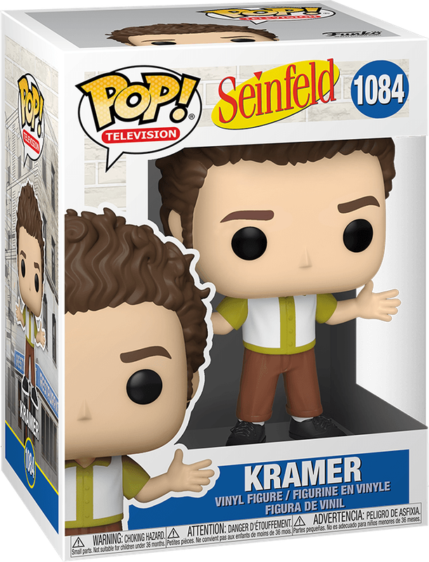 Funko Pop! TV 1084: Seinfeld - Kramer Vinyl Figure (New) - Funko 440G