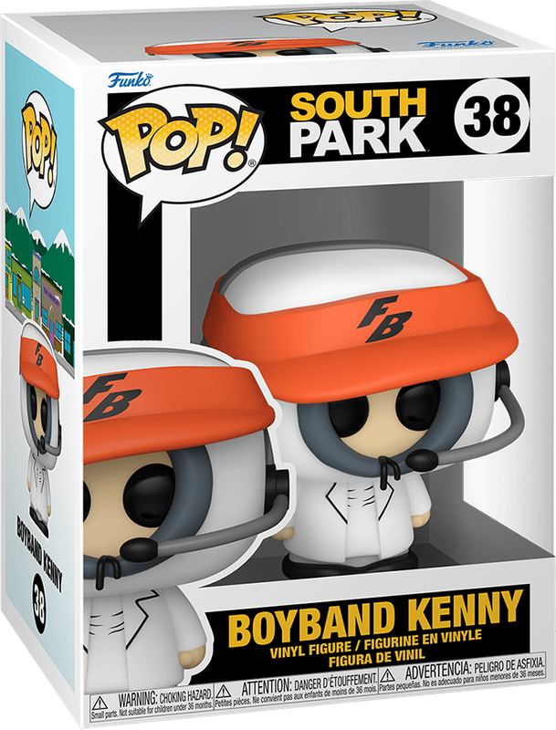 Funko Pop! South Park 38 - Boyband Kenny Vinyl Figure (New) - Funko 440G