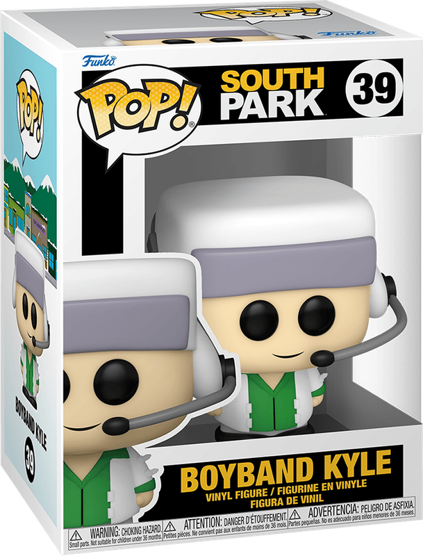 Funko Pop! South Park 39 - Boyband Kyle Vinyl Figure (New) - Funko 440G