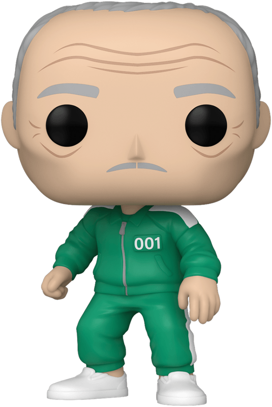 Funko Pop! TV 1223: Squid Game - Player 001: Oh Il-Nam Vinyl Figure (New) - Funko 440G