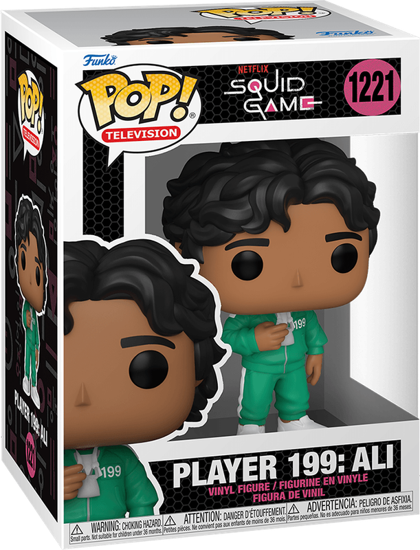 Funko Pop! TV 1221: Squid Game - Player 199: Ali Vinyl Figure (New) - Funko 440G
