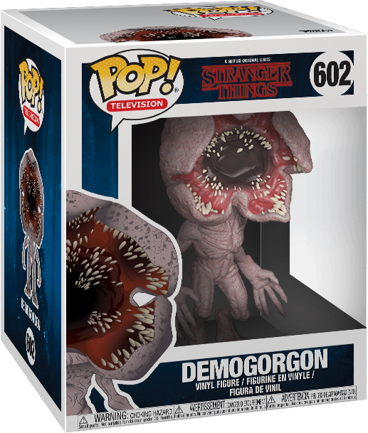 Funko Pop! TV 602: Stranger Things - Big Demogorgon 6'' Vinyl Figure (New) - Funko 1000G