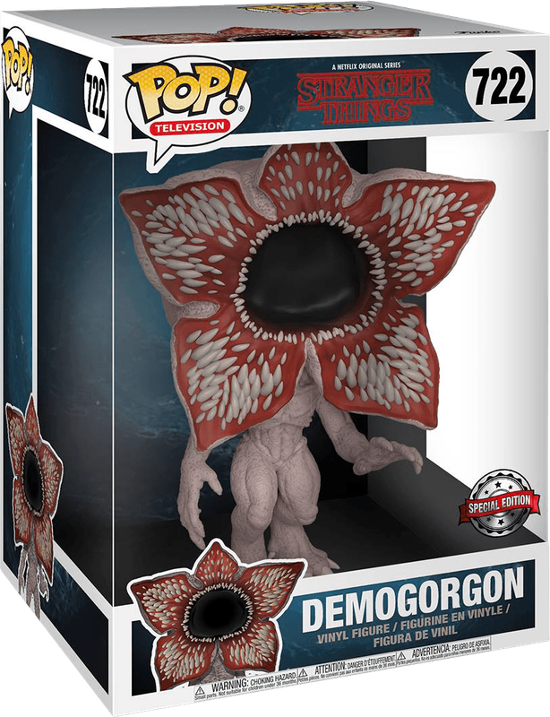 Funko Pop! TV 722: Stranger Things - Demogorgon Super Sized 10'' Vinyl Figure *See Note* (New) -