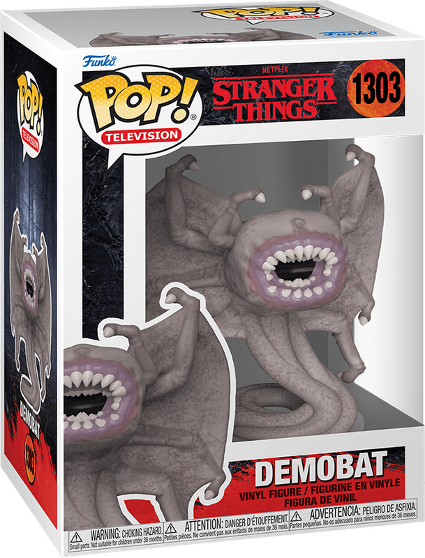 Funko Pop! TV 1303: Stranger Things - Demobat Vinyl Figure (Season 4)(New) - Funko 440G