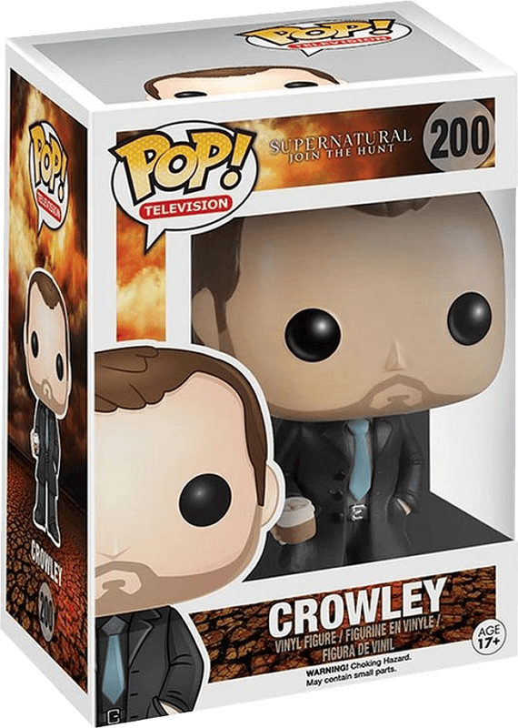 Funko Pop! TV 200: Supernatural: Join the Hunt - Crowley Vinyl Figure (New) - Funko 440G