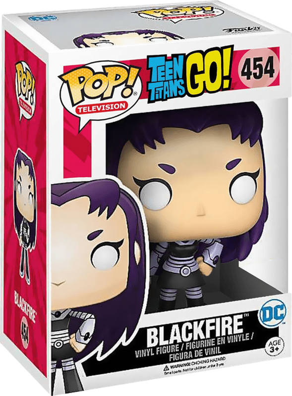 Funko Pop! TV 454: Teen Titans Go! - Blackfire Vinyl Figure (New) - Funko 440G