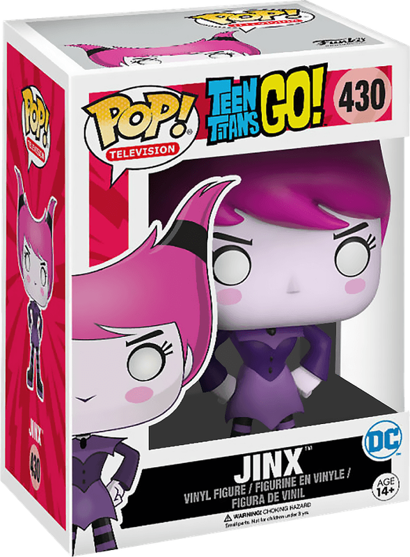 Funko Pop! TV 430: Teen Titans Go! - Jinx Vinyl Figure (New) - Funko 440G