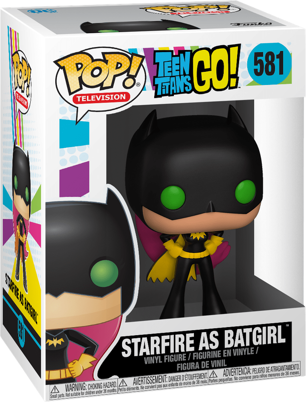 Funko Pop! TV 581: Teen Titans Go! - Starfire as Batgirl Vinyl Figure (New) - Funko 440G