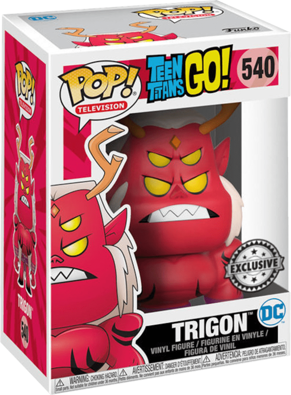 Funko Pop! TV 540: Teen Titans Go! - Trigon Vinyl Figure (New) - Funko 440G