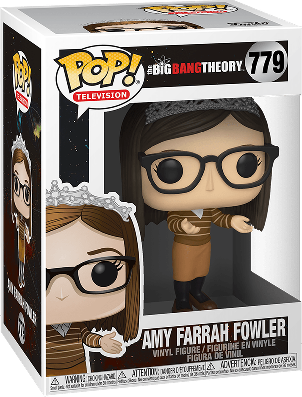 Funko Pop! TV 779: The Big Bang Theory - Amy Farrah Fowler Vinyl Figure (New) - Funko 300G