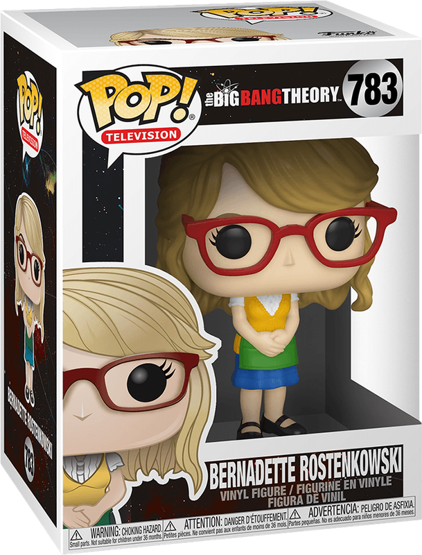 Funko Pop! TV 783: The Big Bang Theory - Bernadette Rostenkowski Vinyl Figure (New) - Funko 440G