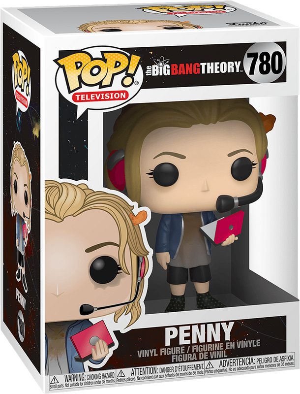 Funko Pop! TV 780: The Big Bang Theory - Penny Vinyl Figure (New) - Funko 300G