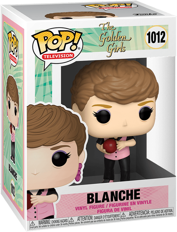 Funko Pop! TV 1012: The Golden Girls - Blanche Vinyl Figure (Bowling Uniform)(New) - Funko 440G