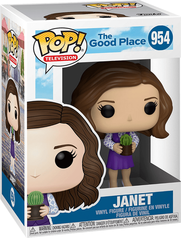 Funko Pop! TV 954: The Good Place - Janet Vinyl Figure *See Note* (New) - Funko 440G