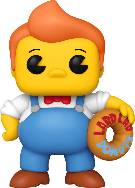 Funko Pop! TV 906: The Simpsons - Lard Lad Super Sized 6'' Vinyl Figure (New) - Funko 1000G