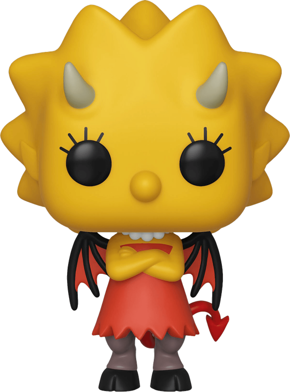 Funko Pop! TV 821: The Simpsons - Treehouse of Horror - Demon Lisa Vinyl Figure (New) - Funko 440G
