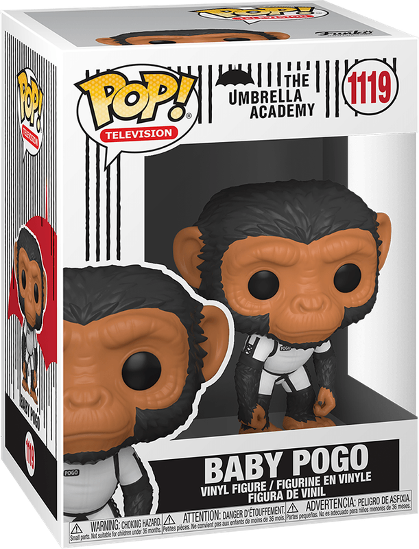 Funko Pop! TV 1119: The Umbrella Academy - Baby Pogo Vinyl Figure (New) - Funko 440G