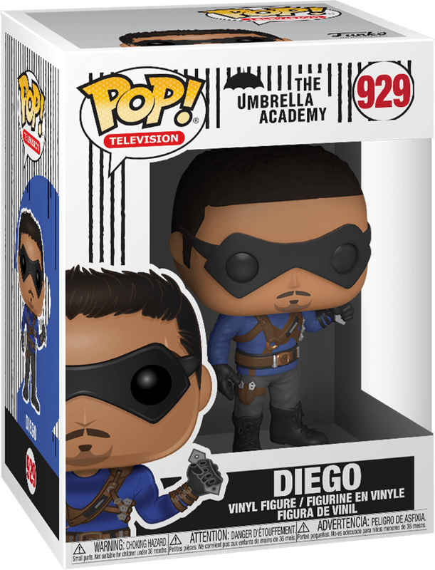 Funko Pop! TV 929: The Umbrella Academy - Diego Vinyl Figure (New) - Funko 440G