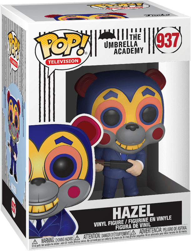 Funko Pop! TV 937: The Umbrella Academy - Hazel with Mask Vinyl Figure (New) - Funko 440G
