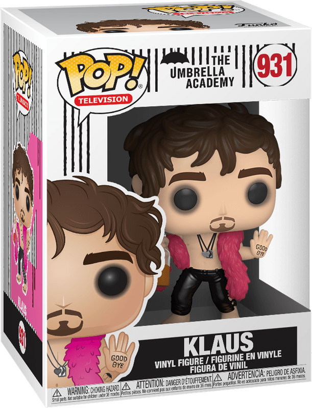 Funko Pop! TV 931: The Umbrella Academy - Klaus Vinyl Figure (New) - Funko 440G