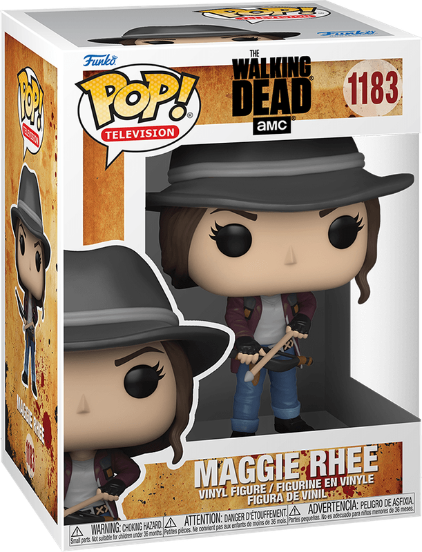 Funko Pop! TV 1183: The Walking Dead - Maggie Rhee with Bow & Arrow Vinyl Figure (New) - Funko 440G