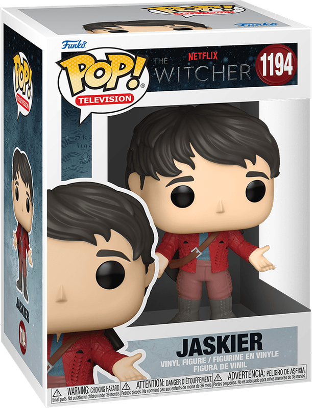 Funko Pop! TV 1194: The Witcher - Jaskier Vinyl Figure (Red Outfit)(New) - Funko 440G