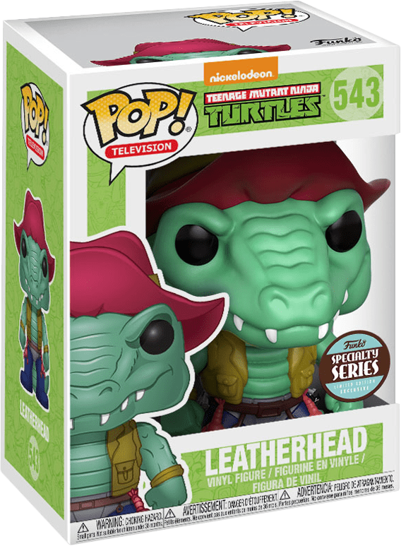 Funko Pop! TV 543: Teenage Mutant Ninja Turtles - Leatherhead Vinyl Figure (New) - Funko 440G