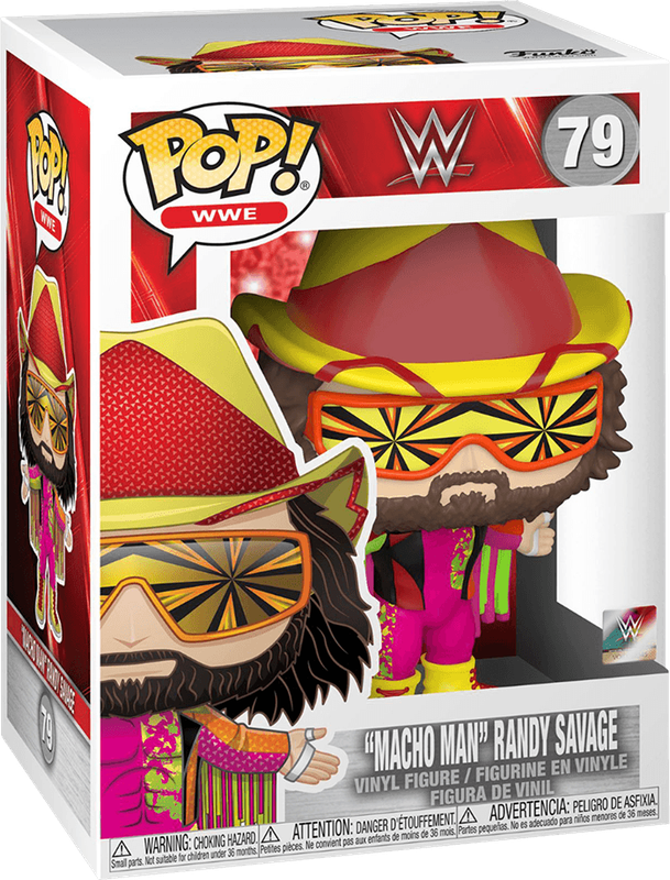 Funko Pop! WWE 79 - 'Macho Man' Randy Savage Vinyl Figure (New) - Funko 440G