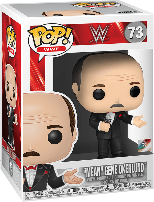 Funko Pop! WWE 73: 'Mean' Gene Okerlund Vinyl Figure (New) - Funko 440G