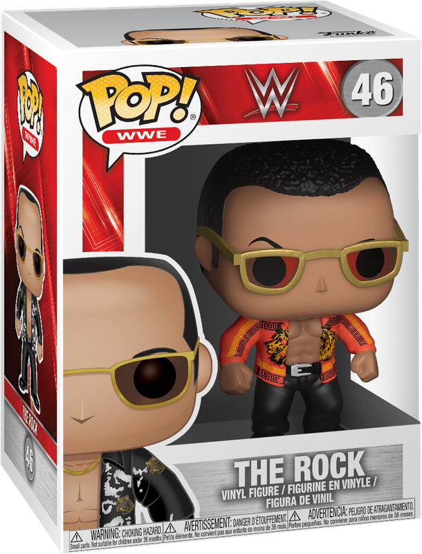 Funko Pop! WWE 46 - The Rock Vinyl Figure *See Note* (New) - Funko 440G