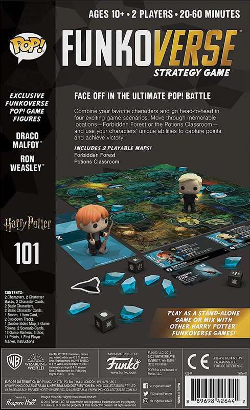 Funkoverse Strategy Game: Harry Potter 101 Expandalone Set (New) - Funko 1500G