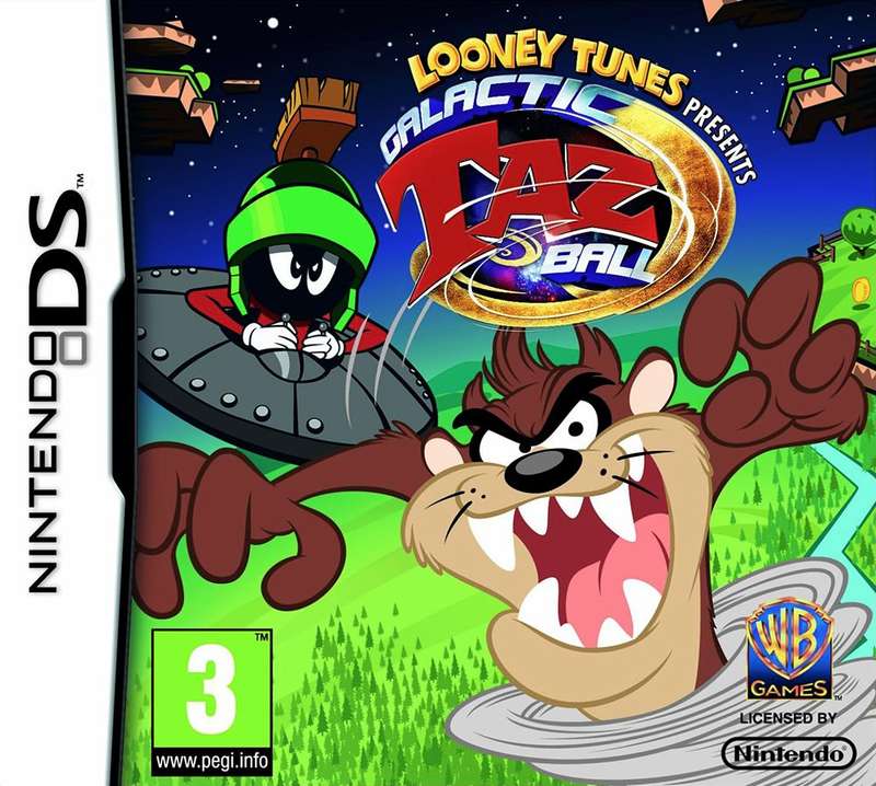 Galactic Taz Ball (NDS)(Pwned) - Warner Bros. Interactive Entertainment 110G