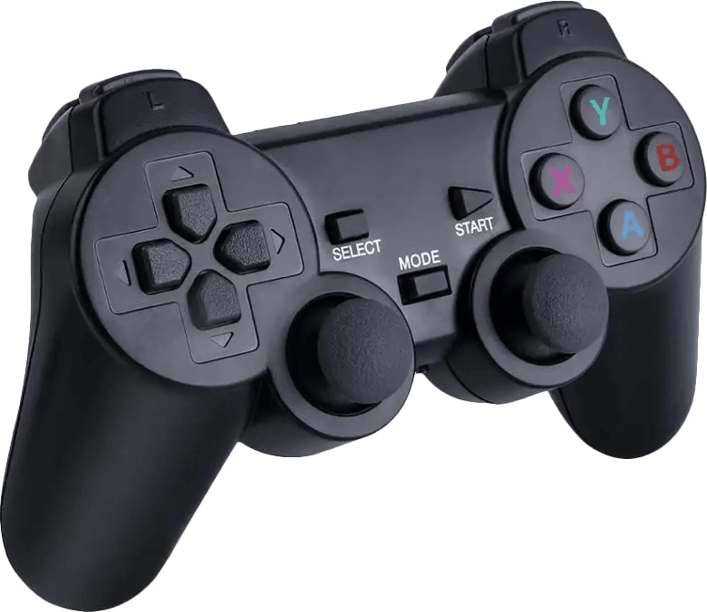 Game Stick Lite + 2x 2.4G Wireless Controllers - 64GB (New) - Various 350G